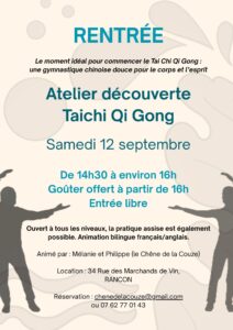 atelier tai chi qi gong rancon bellac chateauponsac